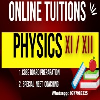 PHYSICS TUITION  ONLINE  CBSE